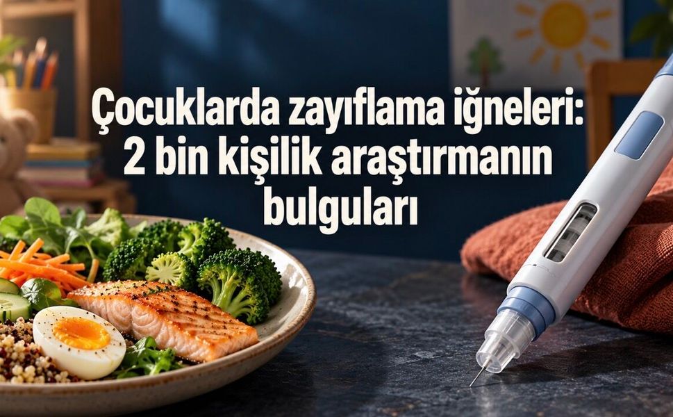 Zayıflama iğneleri kullanan çocuklarda besin eksikliği araştırması