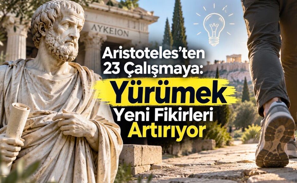 Aristoteles Yürürken mi Düşünüyordu? Bilim Yürümenin Yaratıcılığı Artırdığını Gösteriyor