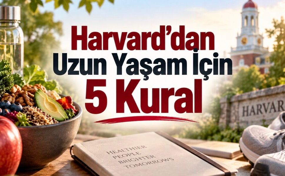 Harvard Uzun Yaşam İçin Reçeteyi Açıkladı: Egzersizden Uykuya 5 Temel Adım
