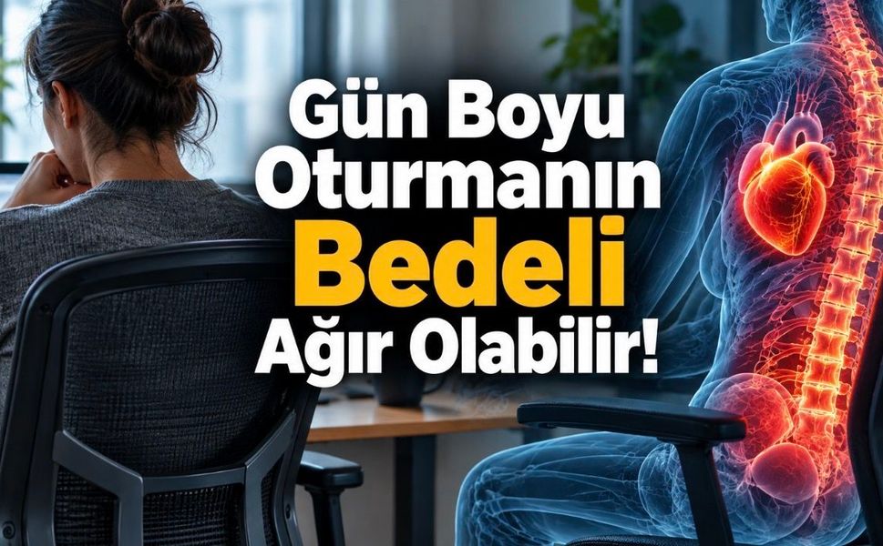 Uzun Süre Oturmanın Zararları: Kalp, Diyabet ve Erken Ölüm Riski