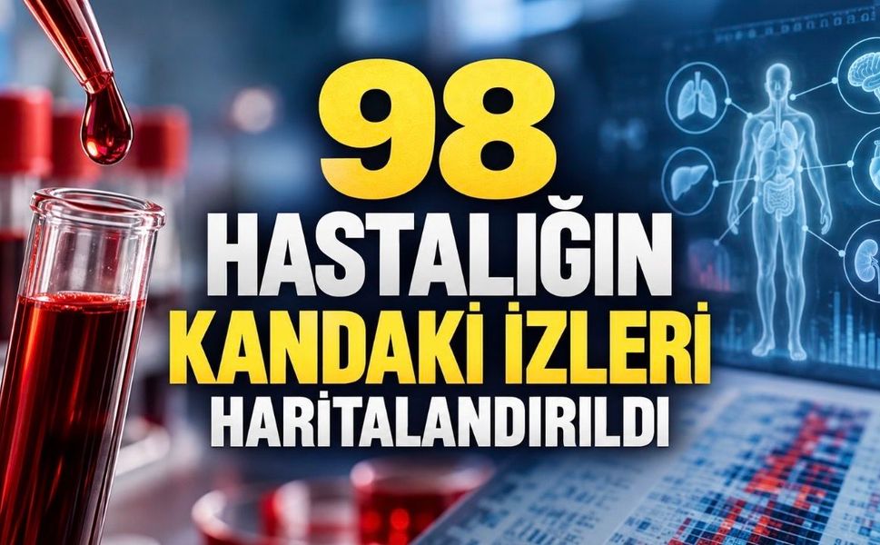 Türk Bilim İnsanlarından 4.444 Kişilik Araştırma: 98 Sağlık Durumunun Kandaki İzleri Haritalandı