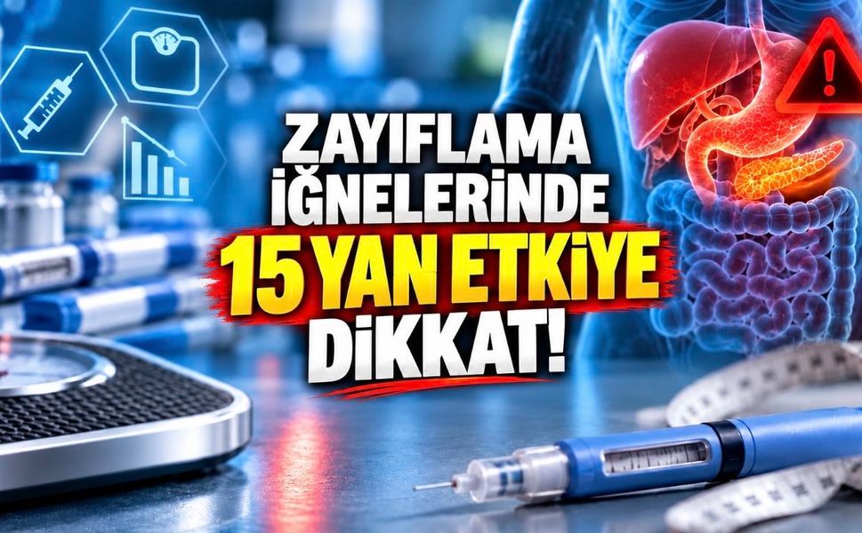 Zayıflama İğnelerinin Yan Etkileri Nelerdir? Sık ve Nadir Görülen Riskler