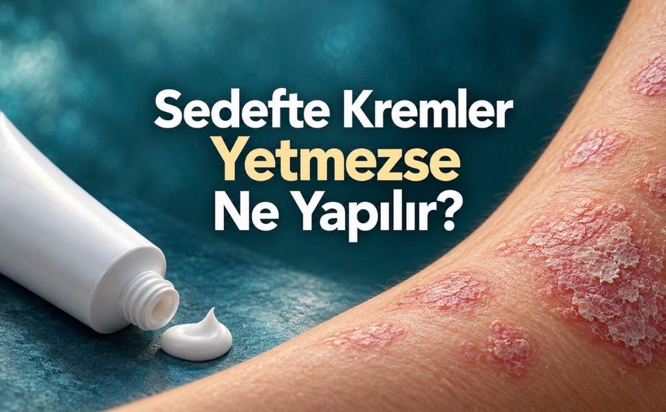 Sedef hastalığında kremler yetmediğinde tedavi nasıl değişir?