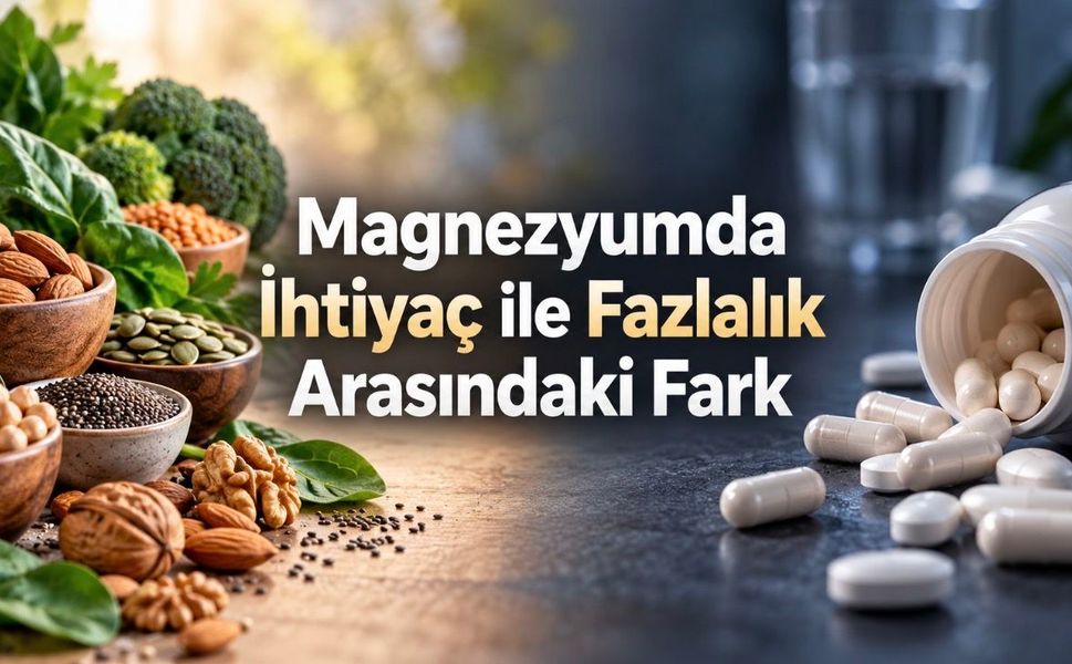 Magnezyum Fazlalığının Belirtileri Neler? 350 mg Sınırı