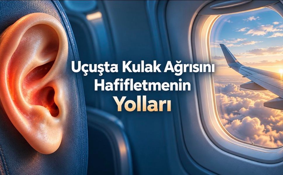 Kulak barotravması nedir? Uçakta kulak ağrısı neden olur?