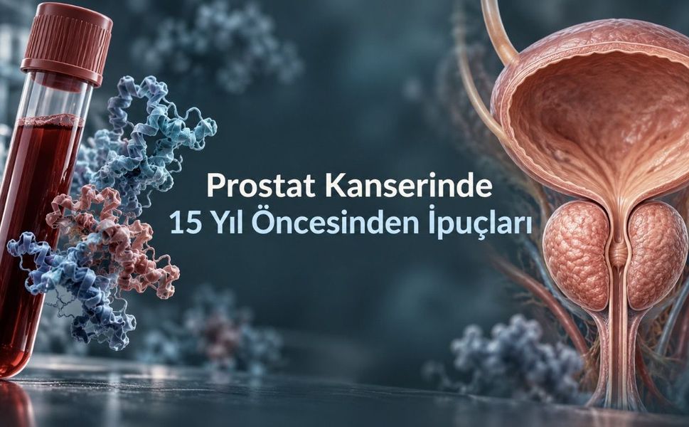 Prostat kanseri riskine ilişkin ipuçları, tanıdan 15 yılı aşkın süre önce alınan kanda bulundu