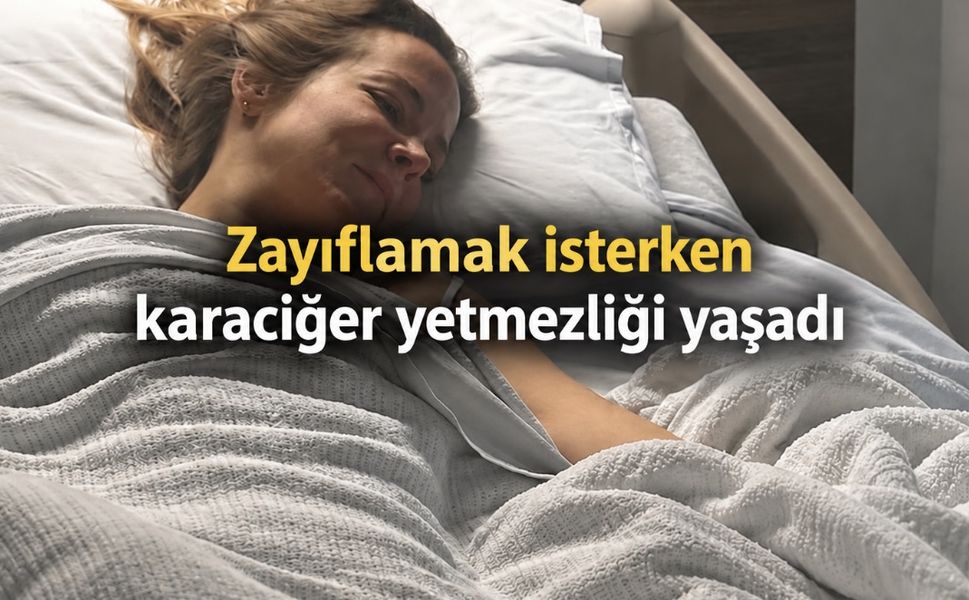Sahte zayıflama ürünü kullandı: İki doz sonrası karaciğer yetmezliği yaşadı