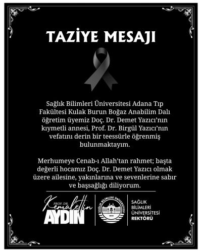 Prof. Dr. Birgül Yazıcı Hayatını Kaybetti