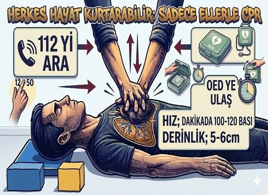 ilk yardım kalp masajı