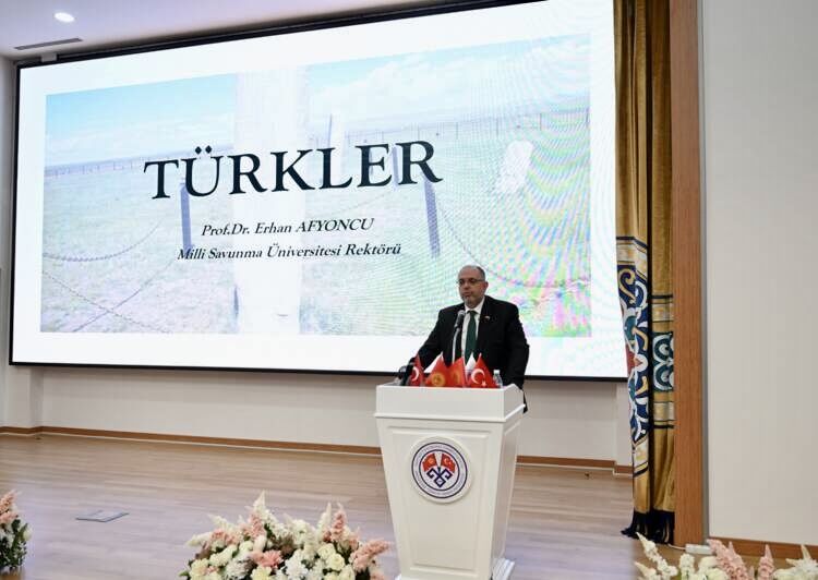 Prof. Dr. Erhan Afyoncu’dan Manas Üniversitesi’nde Türk Tarihine Işık Tutan Konferans-1