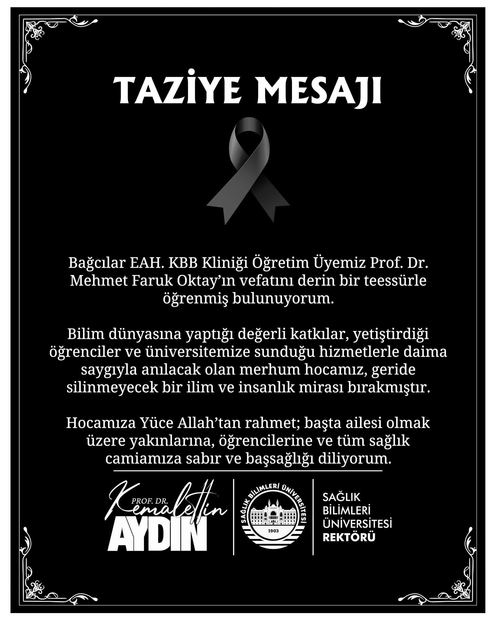 Prof. Dr. Mehmet Faruk Oktay hayatını kaybetti-2