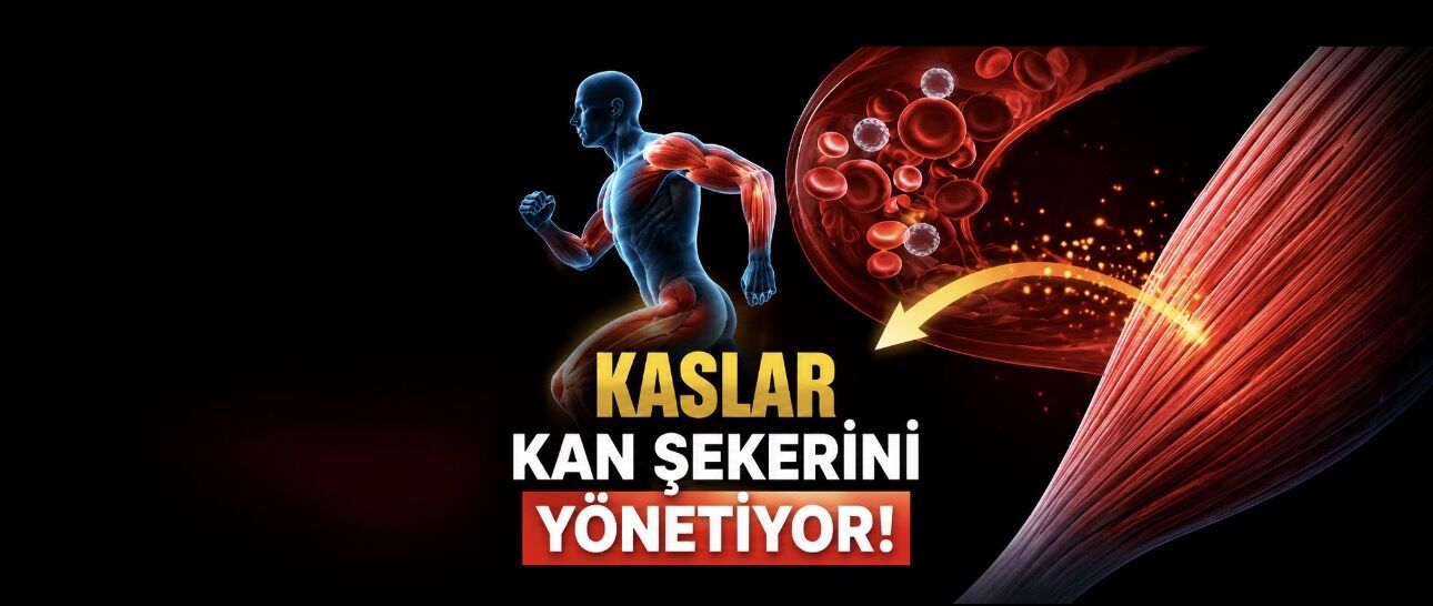 Kaslar Sadece Hareket Ettirmiyor, Kan Şekerini de Yönetiyor