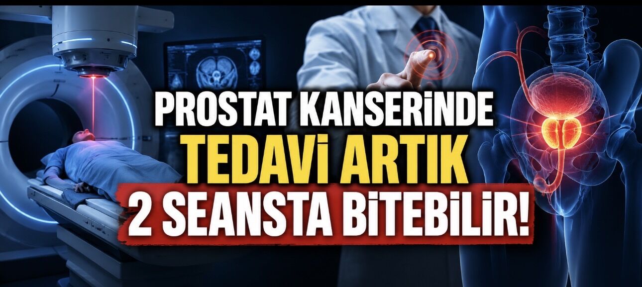 Prostat Kanserinde Yeni Umut: Tedavi 5 Seans Yerine 2 Seansta Tamamlanabilir