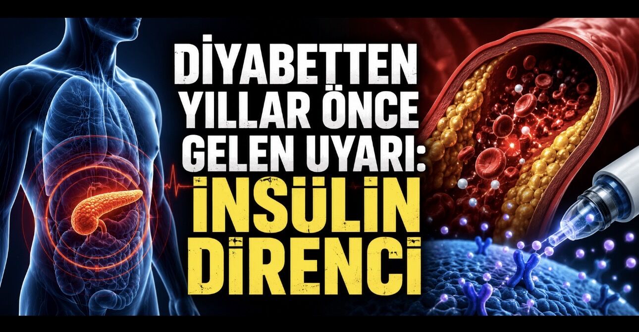 İnsülin Direnci: Kan Şekeri Yükselmeden Yıllar Önce Başlayan Sessiz Tehlike