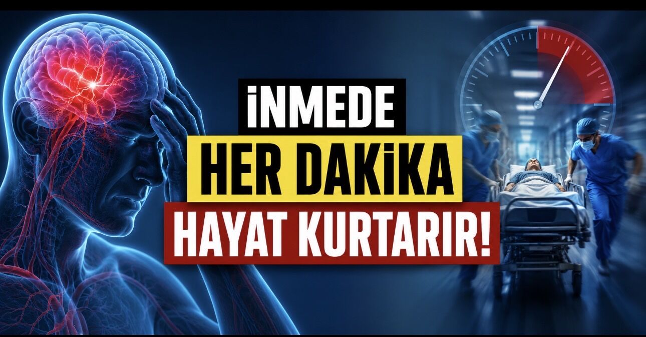 İnmenin Belirtilerini Bilmek Hayat Kurtarabilir: Dakikalar Beyin Hücrelerini Götürüyor