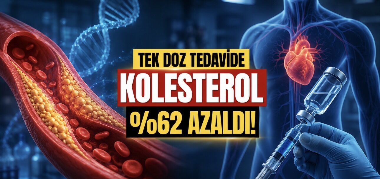 Tek Dozluk Kolesterol Tedavisinde Dikkat Çeken Sonuç: LDL Yüzde 62 Düştü