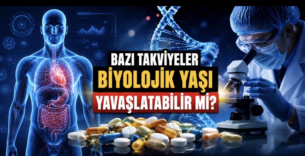 Bazı Takviyeler Biyolojik Yaşı Yavaşlatabilir mi? Yeni Çalışmadan Dikkat Çeken Sonuç