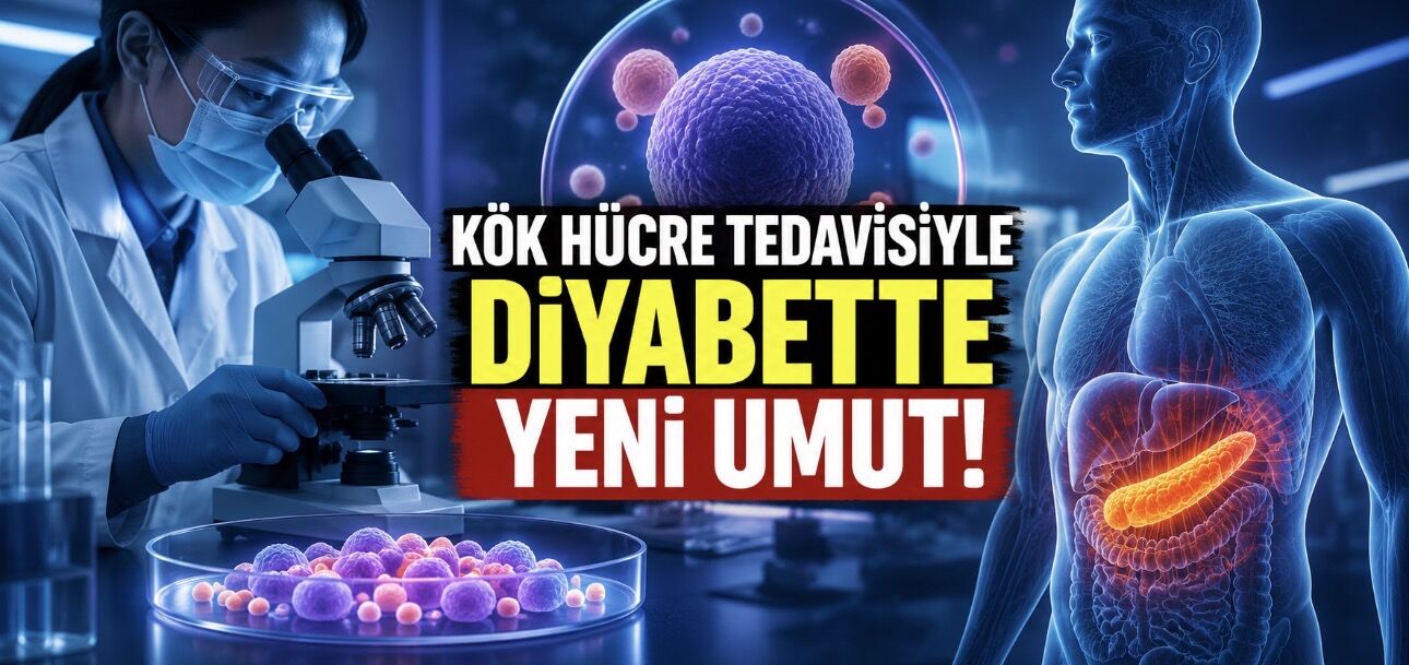 Kök Hücreyle Diyabette Yeni Umut: İnsülin İhtiyacını Azaltan Erken Sonuçlar Bildirildi