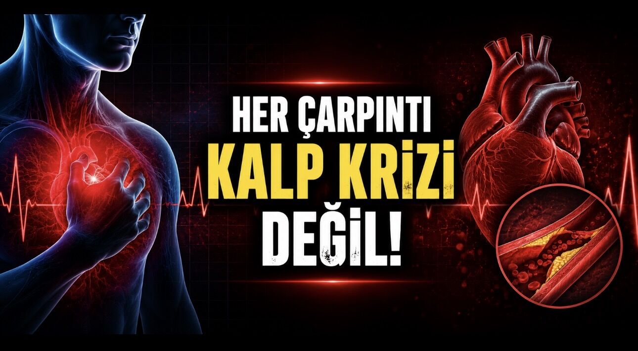Her Çarpıntı Kalp Krizi Değil: Hangi Belirtiler Tehlike Sinyali?