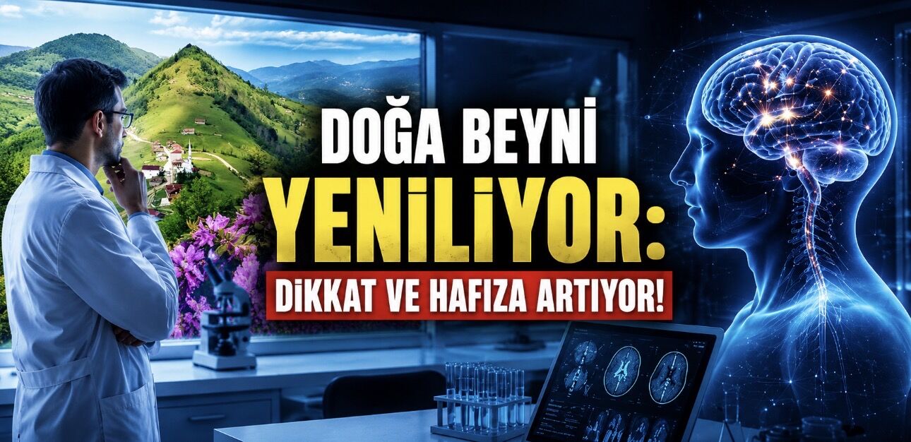 Doğayla Temas Beyni Güçlendiriyor: Araştırma Dikkat ve Hafızada Artış Buldu