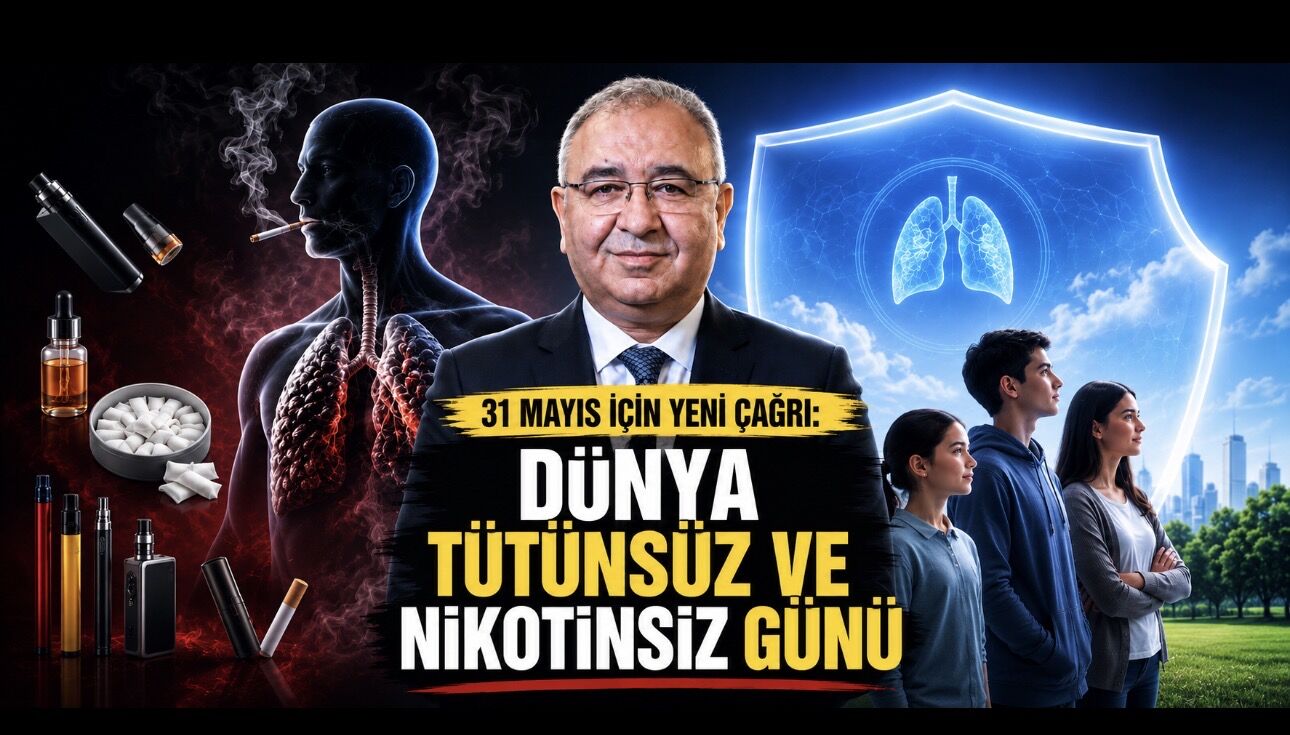 Prof. Dr. Toker Ergüder’den 31 Mayıs İçin Yeni Çağrı: Dünya Tütünsüz ve Nikotinsiz Günü Olmalı