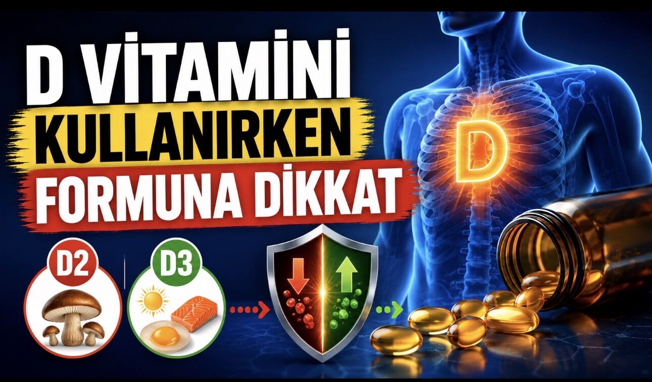 D Vitamini Takviyesi Kullanırken Hangi Form Seçilmeli? D2 mi D3 mü?