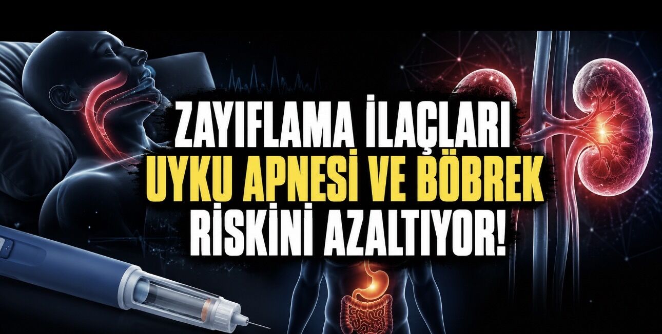 Zayıflama İlaçlarında Dikkat Çeken Bulgular: Uyku Apnesi ve Böbrek Hastalığı Riski Azalabilir