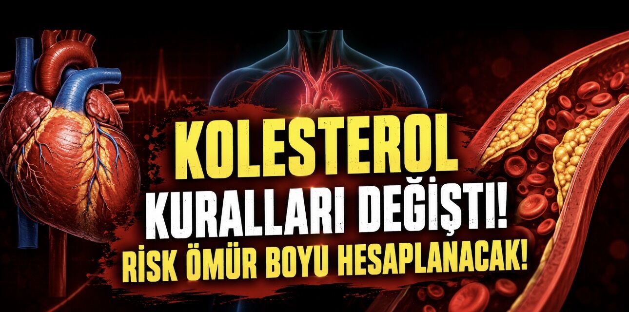 Dünyada Kolesterol Kılavuzu Değişiyor: Risk Artık Sadece Bugüne Göre Değil, Ömür Boyu Hesaplanacak