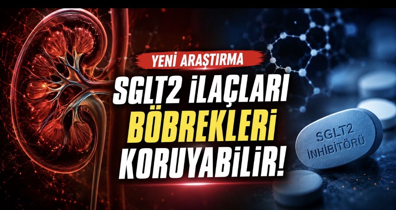 İdrarda Yüksek Protein Kaybı Olan Böbrek Hastalarında Umut Veren Sonuç: SGLT2 İlaçları Böbrek Hasarını Azaltabilir