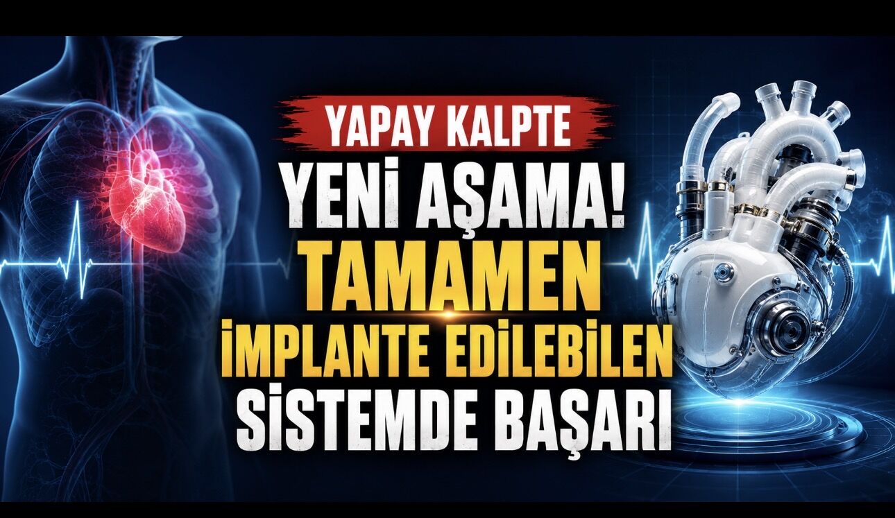Yapay Kalpte Yeni Aşama: Tamamen İmplante Edilebilir Sistem İçin Başarılı Preklinik Sonuç
