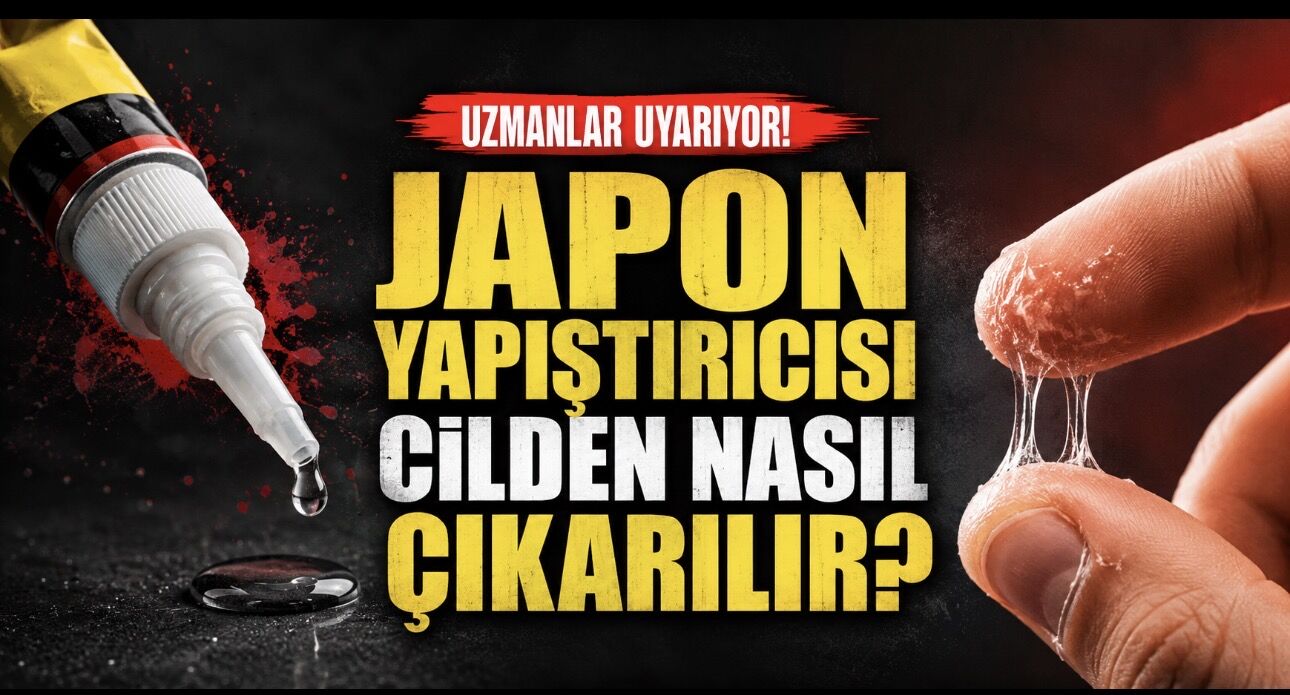 Japon Yapıştırıcısı Cilde Yapışırsa Ne Yapmalı? Uzmanlardan Güvenli Çözüm Önerileri