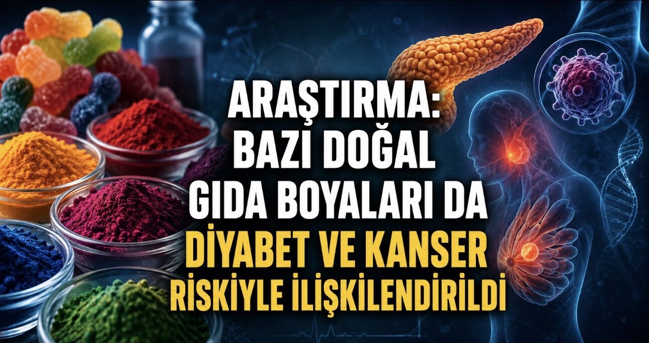 Araştırma: Bazı Doğal Gıda Boyaları da Diyabet ve Kanser Riskiyle İlişkilendirildi