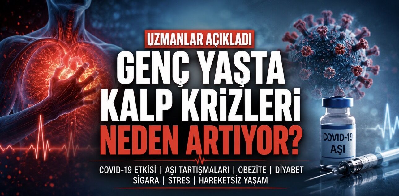 Genç Yaşta Kalp Krizleri Neden Artıyor? COVID Etkisi, Yaşam Tarzı ve Gizli Riskler Mercek Altında