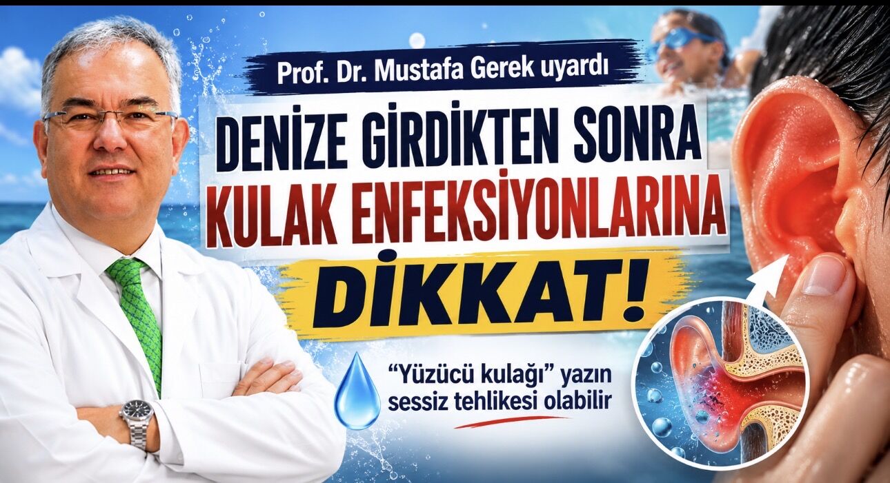 Yaz Aylarında Kulak Enfeksiyonlarına Dikkat: Denize Girdikten Sonra Başlayan Ağrı Hafife Alınmamalı