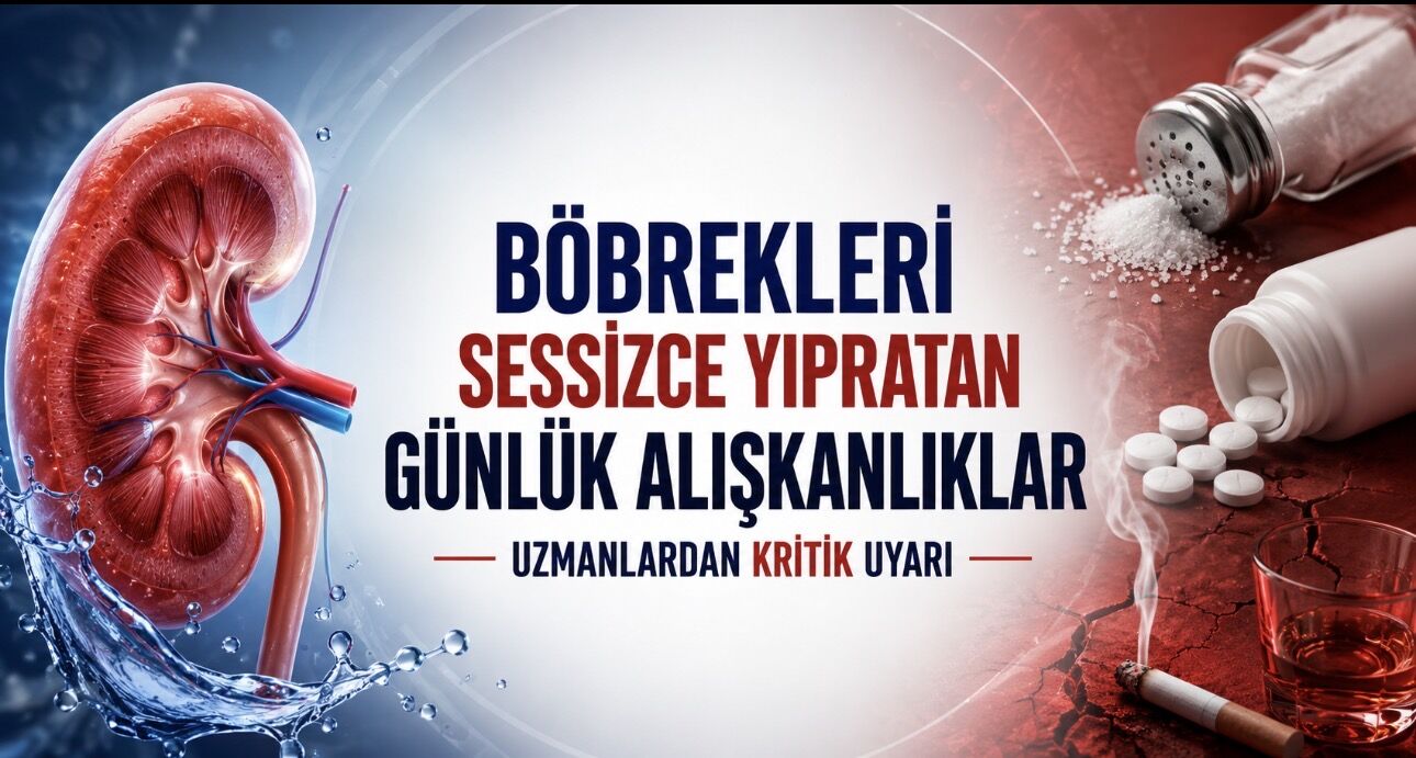 Böbrekleri Sessizce Yıpratan Günlük Alışkanlıklar
