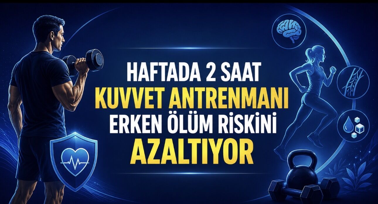 Haftada 2 Saat Kuvvet Antrenmanı Erken Ölüm Riskini Azaltabilir