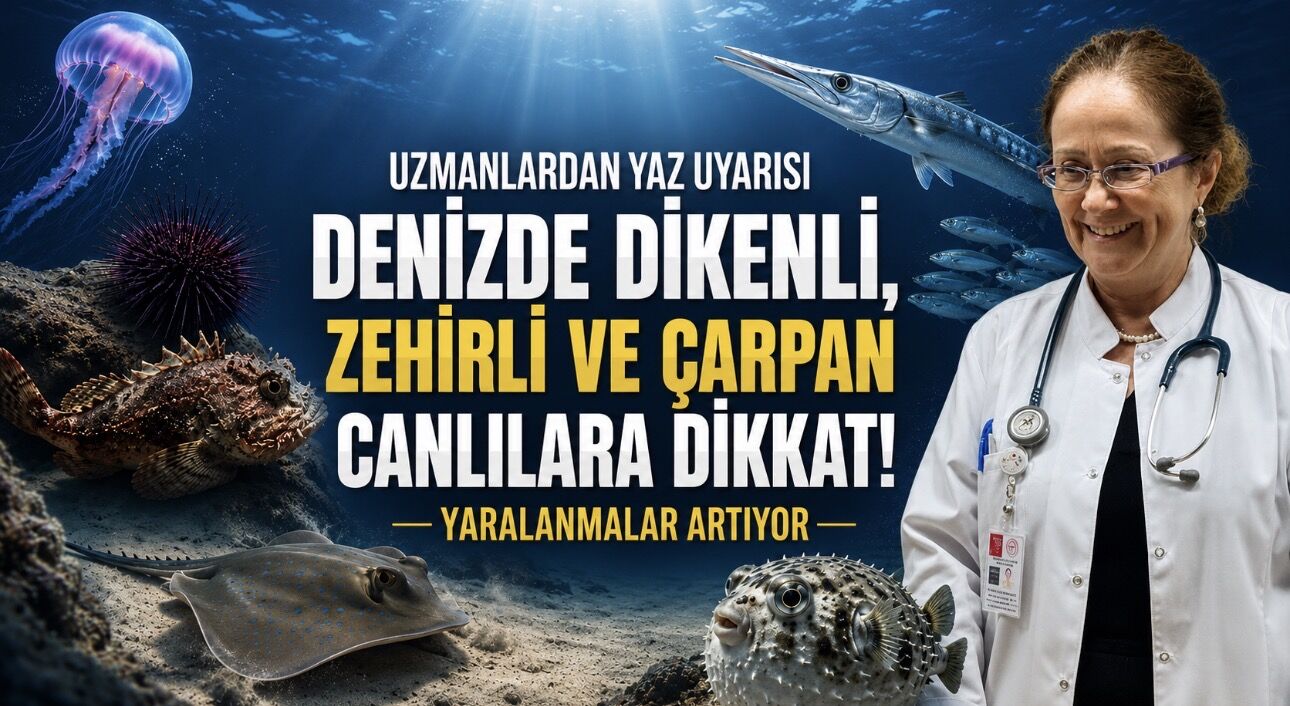 Denizdeki Görünmeyen Risk: Dikenli ve Zehirli Canlılara Dikkat