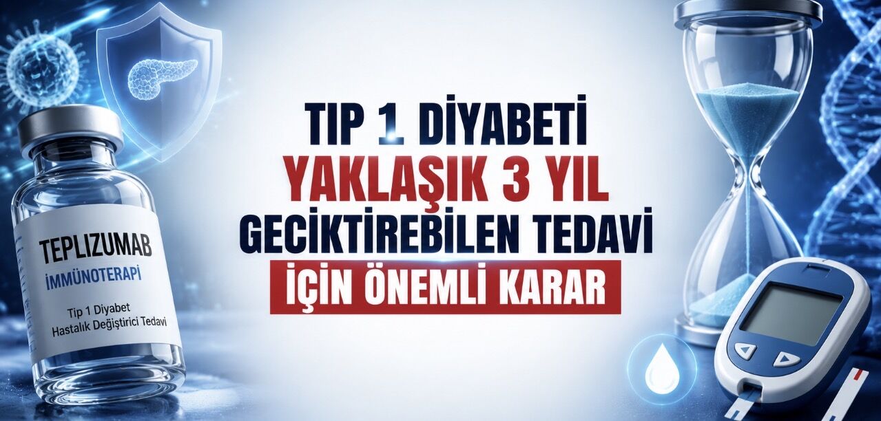 Tip 1 Diyabeti Yaklaşık 3 Yıl Geciktirebilen Tedavi İçin Önemli Karar
