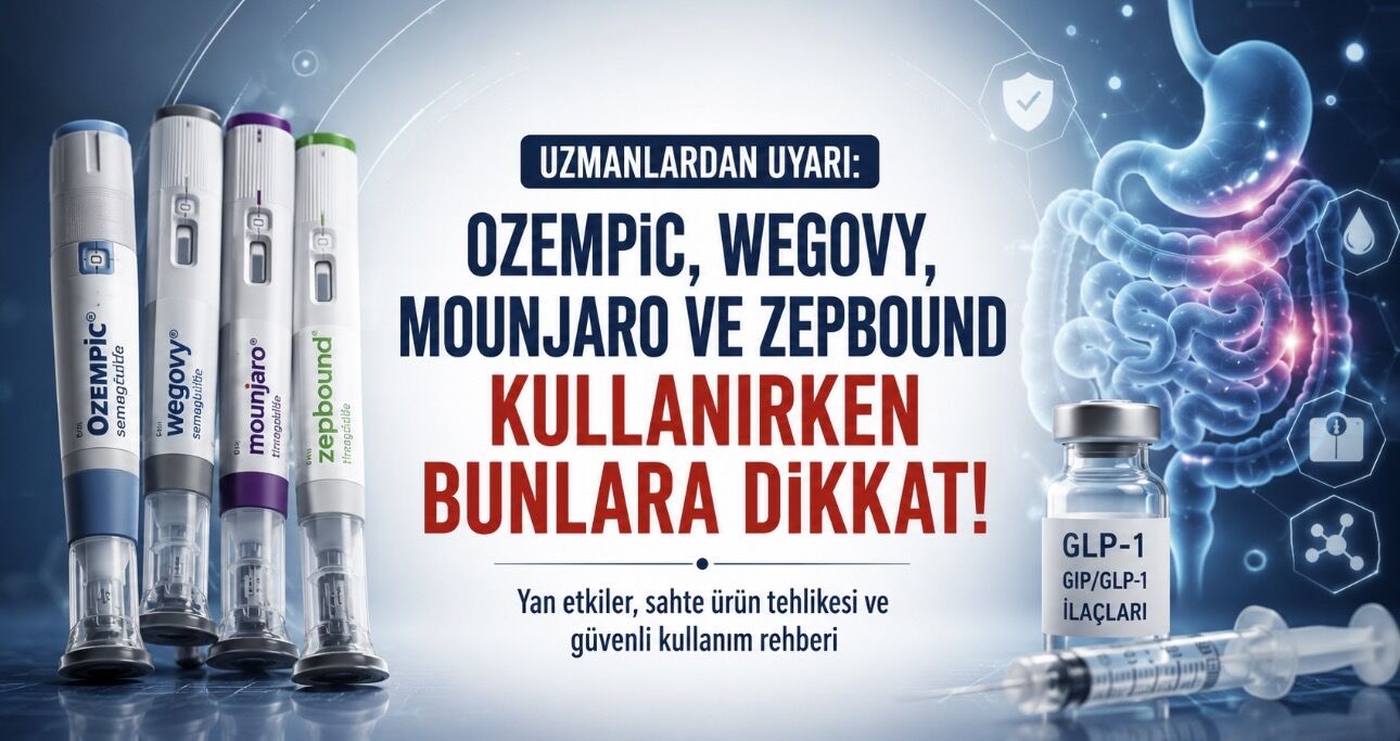 Kilo Verdiren İğnelerde Yeni Dönem: Ozempic, Wegovy, Mounjaro ve Zepbound İçin Güvenli Kullanım Uyarısı