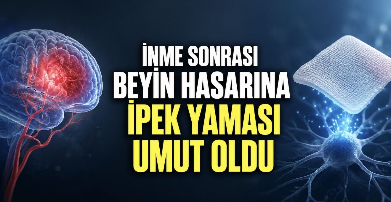 İnme Sonrası Beyin Hasarını Onarım İçin İpek Yama Geliştirildi