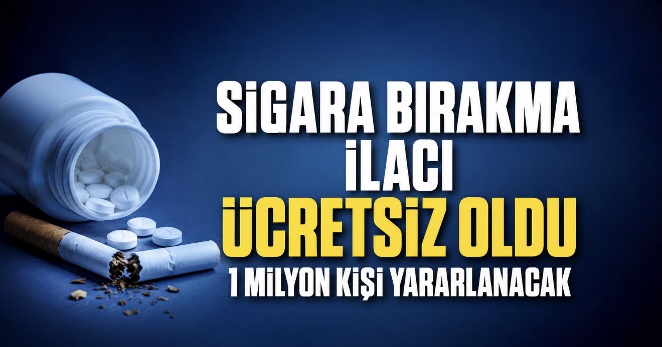 Sigara Bırakmak İsteyenlere Ücretsiz İlaç Desteği