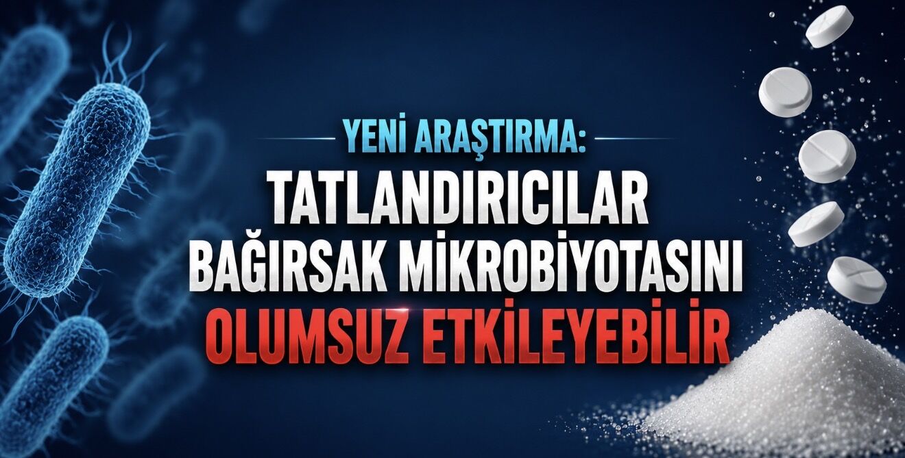 Yeni Araştırma: Tatlandırıcılar Bağırsak Mikrobiyotasını Olumsuz Etkileyebilir