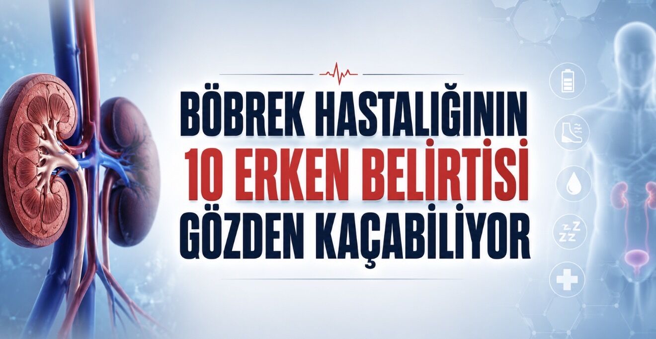 Böbrek Hastalığının 10 Erken Belirtisi Gözden Kaçabiliyor