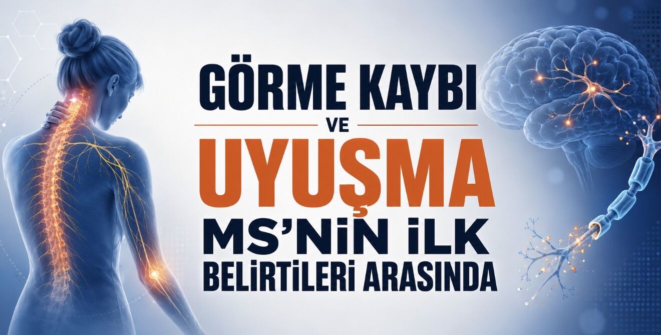 Görme Kaybı ve Uyuşma MS’nin İlk Belirtileri Arasında