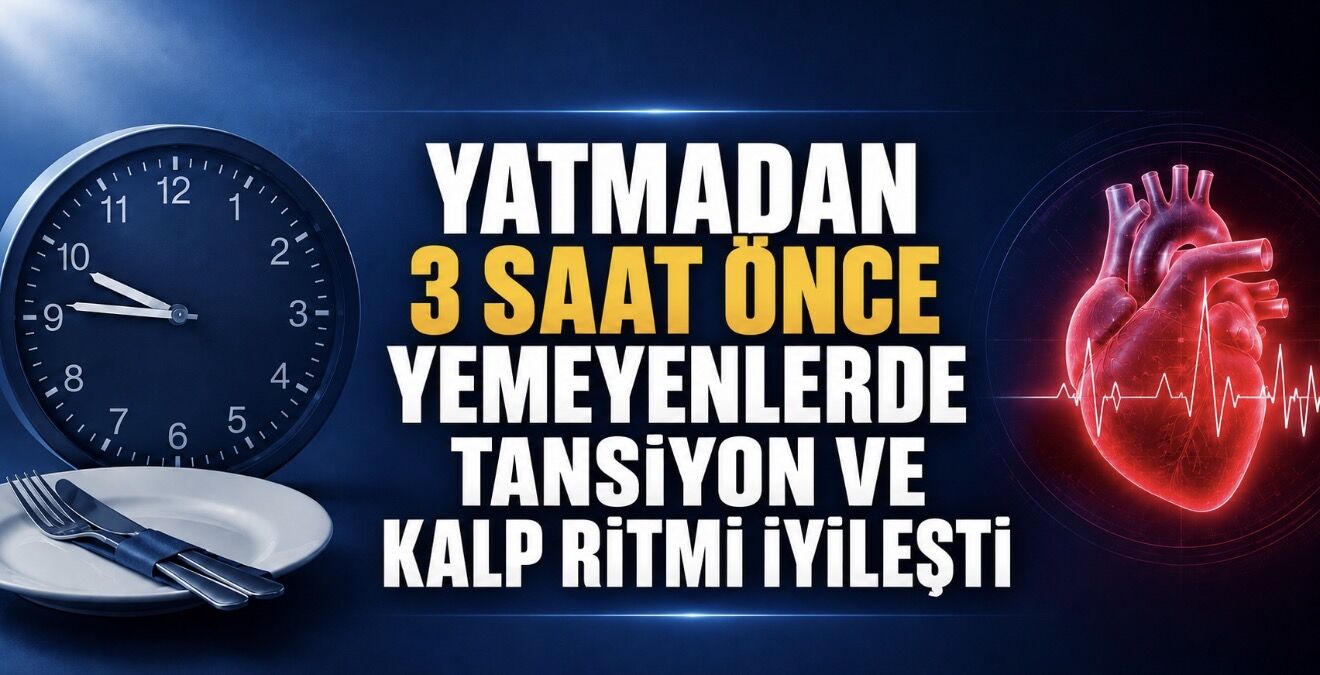 Yatmadan 3 Saat Önce Yemeyi Bırakmak Kalbe İyi Geliyor
