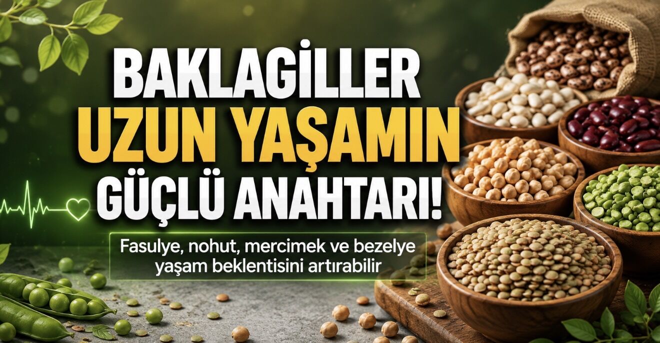 Uzun yaşam için sofradaki güçlü aday: Baklagiller