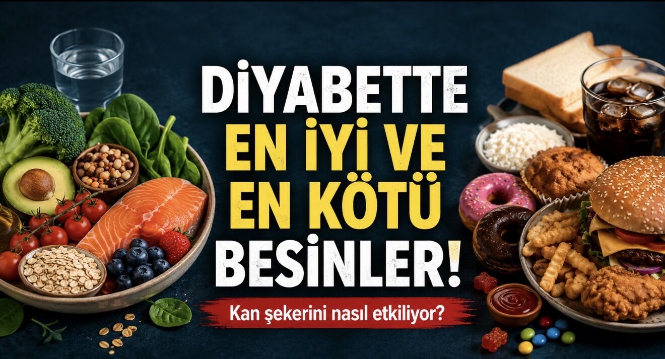 Diyabette En İyi ve En Kötü Besinler Kan Şekerini Nasıl Etkiliyor?