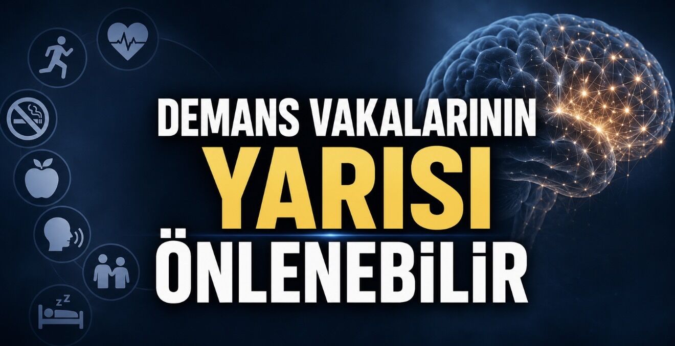 Demans Vakalarının Yarısı Önlenebilir: Yaşam Tarzı Değişikliği Beyni Koruyabilir