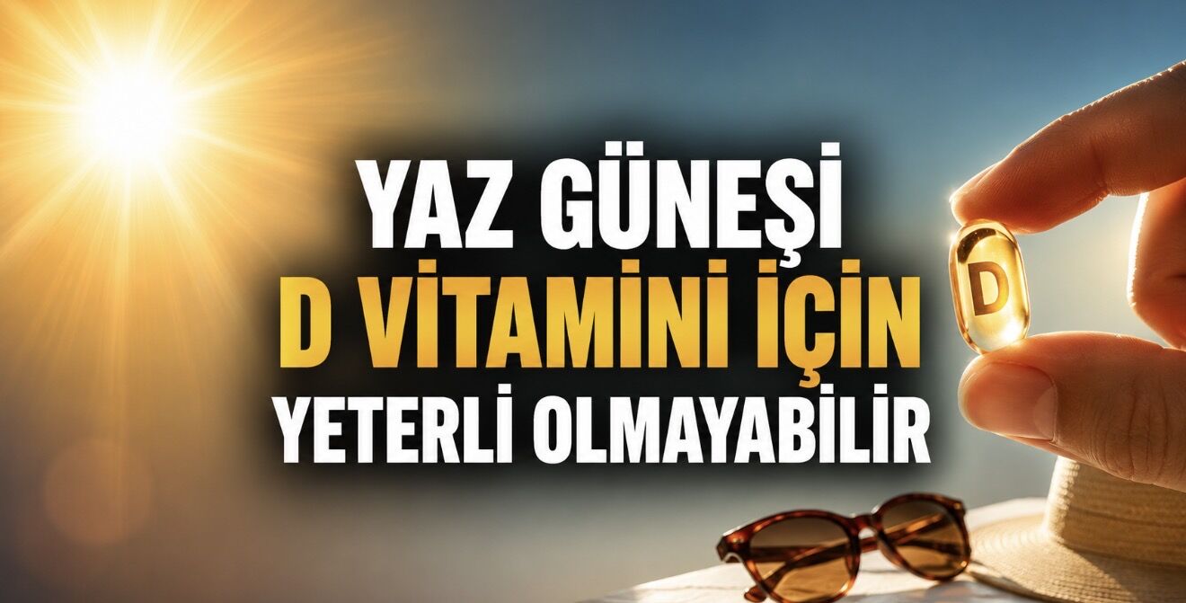 D vitamini için yaz güneşi herkeste yeterli olmayabilir