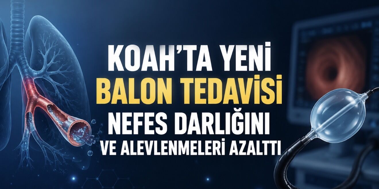 KOAH tedavisinde umut veren gelişme: Türk araştırmacıların geliştirdiği balon yöntemi nefes darlığını azalttı